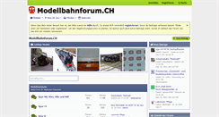 Desktop Screenshot of modellbahnforum.ch
