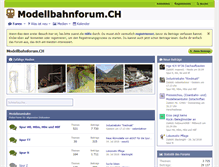 Tablet Screenshot of modellbahnforum.ch